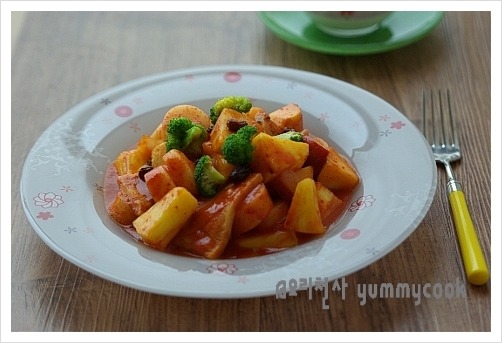 과일떡볶이 이미지