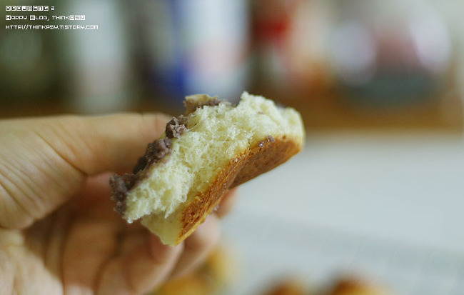 폭신폭신 맛있는 현미 단팥빵~