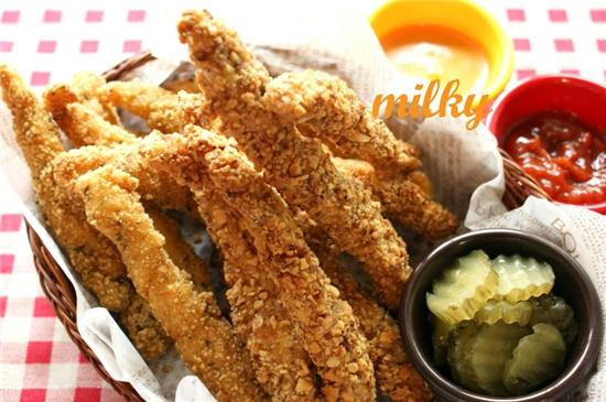 소리까지 맛있는 바삭한 치킨텐더