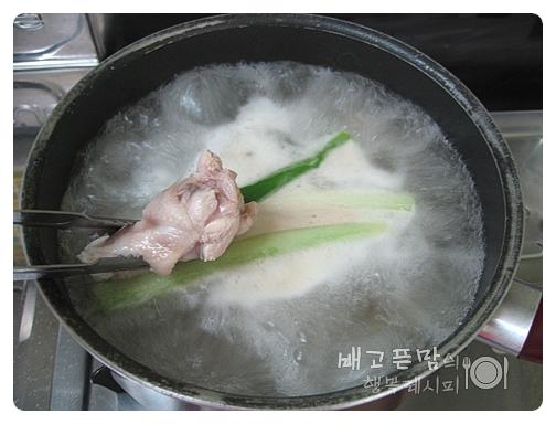 바베큐 치킨과 웨지감자