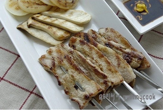 삼겹살꼬치 이미지