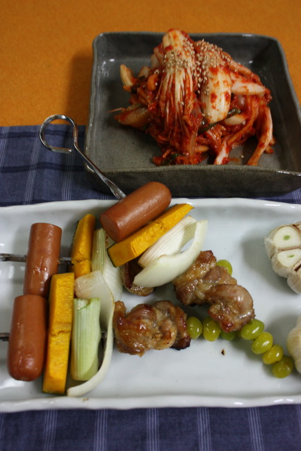 삼겹살꼬치 이미지