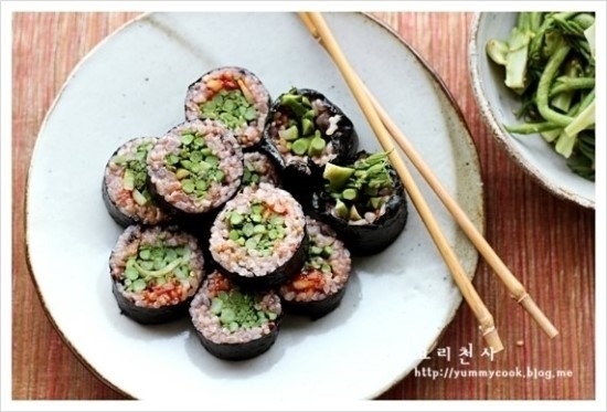 동글이김밥 이미지