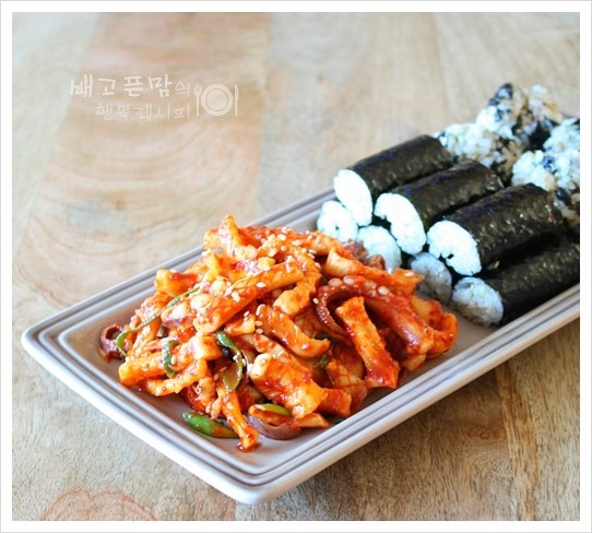 충무김밥 이미지